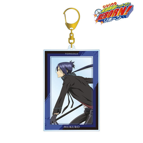《家庭教師 Hitman REBORN!》全新繪製插圖 六道骸(10年後) 修行場景版 BIG壓克力鑰匙圈【202607再版】
