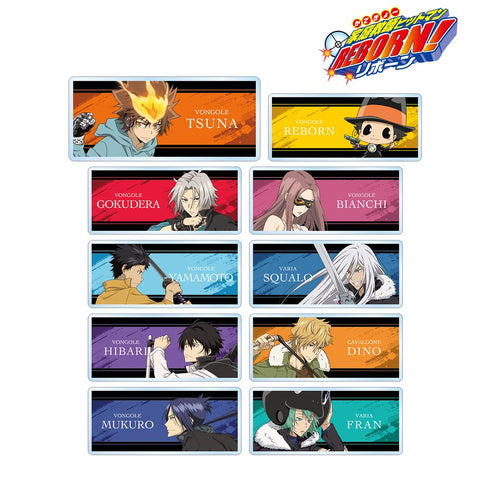 『家庭教師ヒットマンREBORN!』描き下ろしイラスト 修業風景ver. トレーディングアクリルネームプレート(単位/BOX)【202512再販】