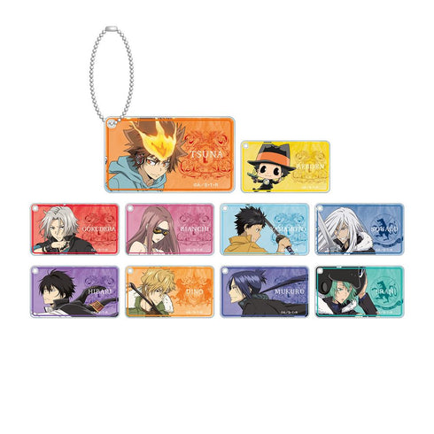 『家庭教師ヒットマンREBORN!』描き下ろしイラスト 修業風景ver. トレーディングスクエアアクリルキーホルダー(単位/BOX)【202512再販】