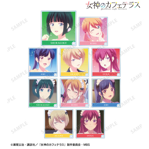 『女神のカフェテラス』トレーディング場面写アクリルスタンドパネル BOX