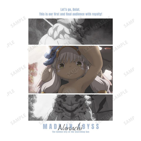 『メイドインアビス 烈日の黄金郷』ナナチ 場面写バックプリントジップパーカーメンズ【202408再販】