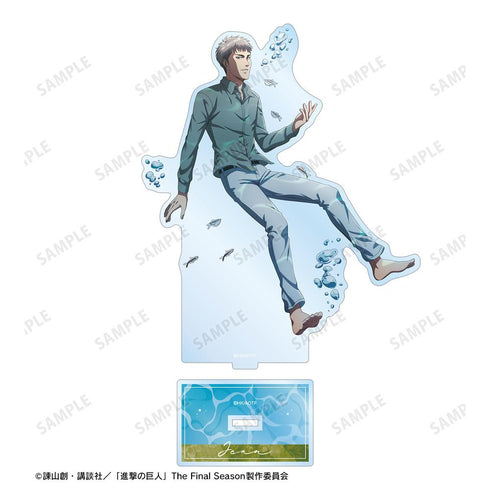『進撃の巨人』描き下ろしイラスト ジャン 水中浮遊ver. BIGアクリルスタンド【202507再販】