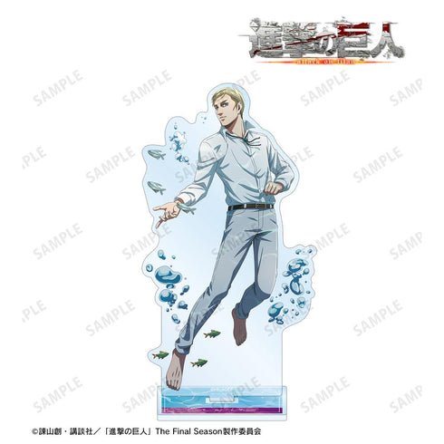 『進撃の巨人』描き下ろしイラスト エルヴィン 水中浮遊ver. BIGアクリルスタンド【202512再販】