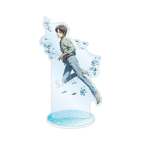 『進撃の巨人』描き下ろしイラスト エレン 水中浮遊ver. 特大アクリルスタンド【202512再販】