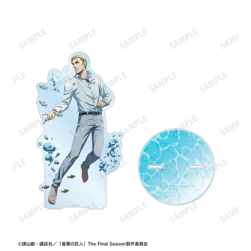 『進撃の巨人』描き下ろしイラスト エルヴィン 水中浮遊ver. 特大アクリルスタンド【202507再販】