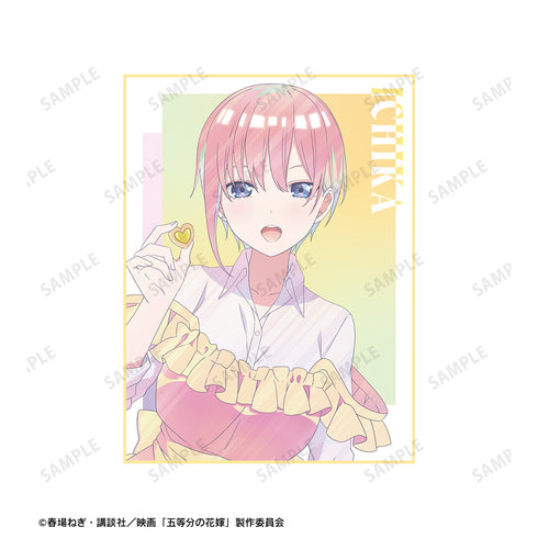 『映画 五等分の花嫁』描き下ろしイラスト 中野一花 制服エプロンver. Ani-Art clear label バックプリントジップパーカー