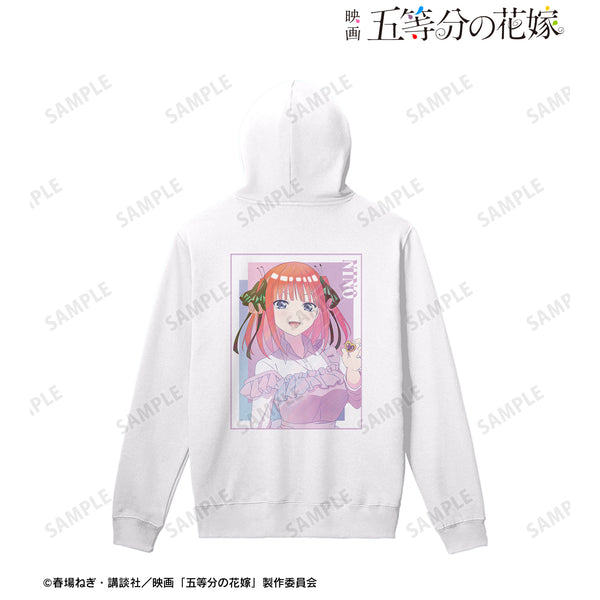 『映画 五等分の花嫁』描き下ろしイラスト 中野二乃 制服エプロンver. Ani-Art clear label バックプリントジップパーカー