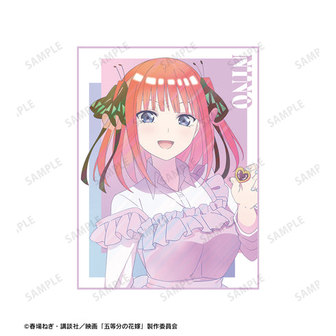 『映画 五等分の花嫁』描き下ろしイラスト 中野二乃 制服エプロンver. Ani-Art clear label バックプリントジップパーカー