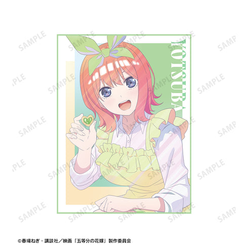 『映画 五等分の花嫁』描き下ろしイラスト 中野四葉 制服エプロンver. Ani-Art clear label バックプリントジップパーカー