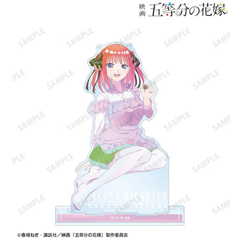 『五等分の花嫁』描き下ろしイラスト 中野二乃 制服エプロンver. Ani-Art clear label BIGアクリルスタンド【202501再販】