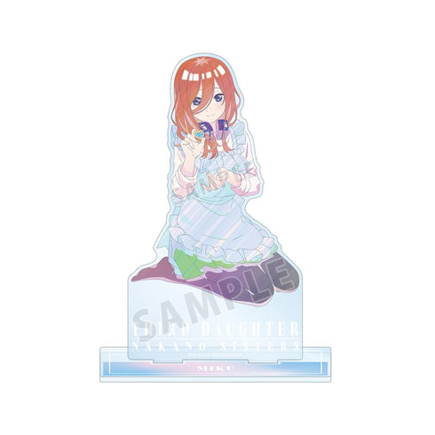 『五等分の花嫁』描き下ろしイラスト 中野三玖 制服エプロンver. Ani-Art clear label BIGアクリルスタンド【202501再販】