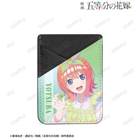 『五等分の花嫁』描き下ろしイラスト 中野四葉 制服エプロンver. Ani-Art clear label スマホカードポケット【202501再販】