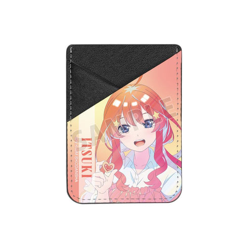 『五等分の花嫁』描き下ろしイラスト 中野五月 制服エプロンver. Ani-Art clear label スマホカードポケット【202501再販】