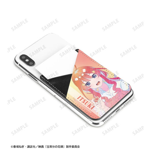 『五等分の花嫁』描き下ろしイラスト 中野五月 制服エプロンver. Ani-Art clear label スマホカードポケット【202501再販】