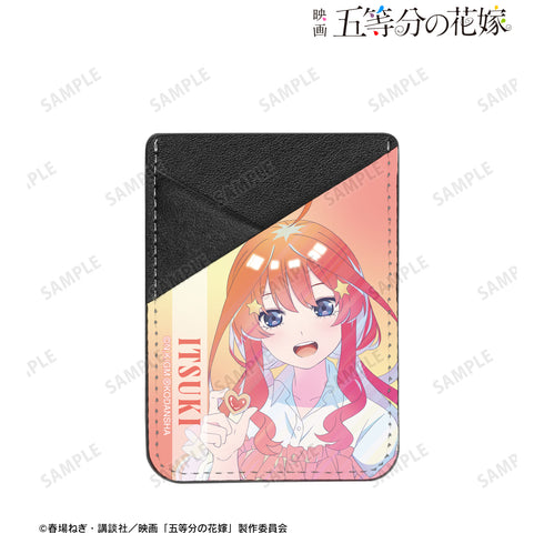 『映画 五等分の花嫁』描き下ろしイラスト 中野五月 制服エプロンver. Ani-Art clear label スマホカードポケット