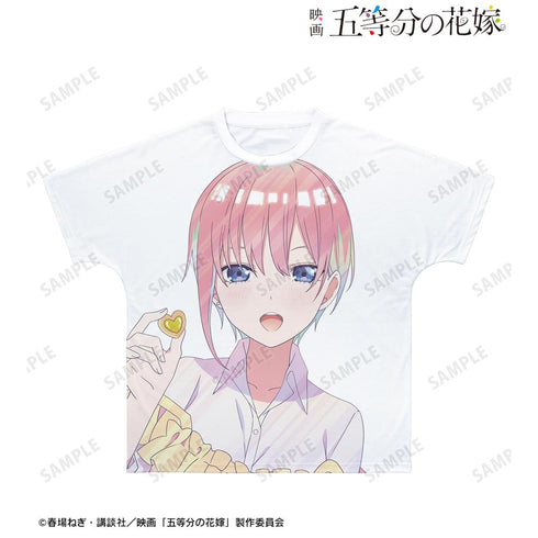 『五等分の花嫁』描き下ろしイラスト 中野一花 制服エプロンver. Ani-Art clear label フルグラフィックTシャツユニセックス【202501再販】