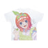『五等分の花嫁』描き下ろしイラスト 中野四葉 制服エプロンver. Ani-Art clear label フルグラフィックTシャツユニセックス【202501再販】