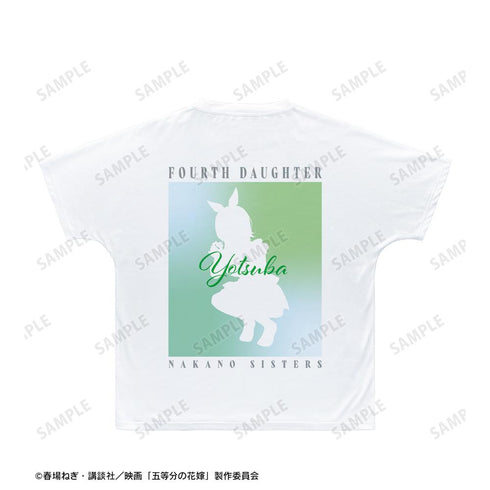 『五等分の花嫁』描き下ろしイラスト 中野四葉 制服エプロンver. Ani-Art clear label フルグラフィックTシャツユニセックス【202501再販】