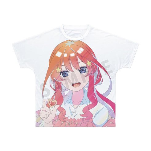 『五等分の花嫁』描き下ろしイラスト 中野五月 制服エプロンver. Ani-Art clear label フルグラフィックTシャツユニセックス【202501再販】