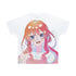 『五等分の花嫁』描き下ろしイラスト 中野五月 制服エプロンver. Ani-Art clear label フルグラフィックTシャツユニセックス【202501再販】