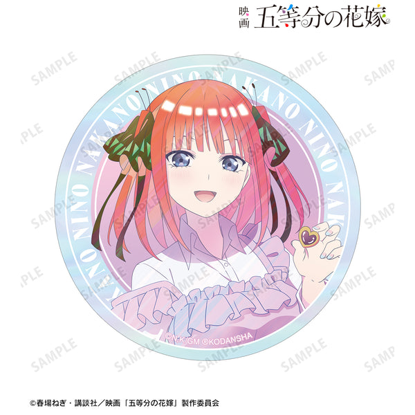 『映画 五等分の花嫁』描き下ろしイラスト 中野二乃 制服エプロンver. Ani-Art clear label オーロラステッカー