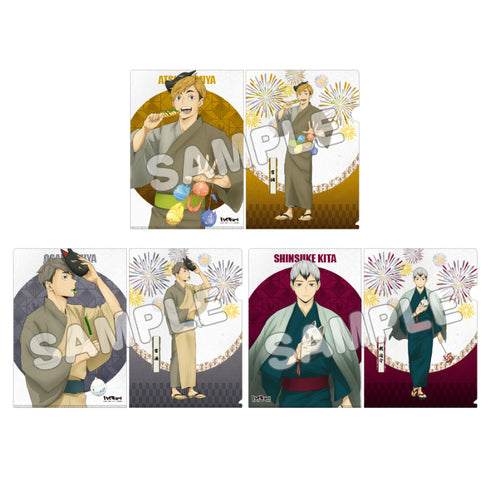 『ハイキュー!!』和紙風クリアファイル3枚セット<稲荷崎>