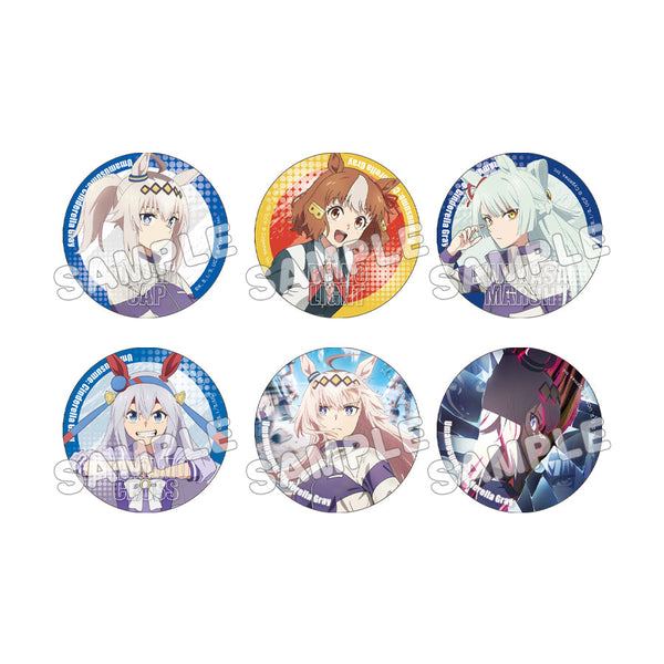 『ウマ娘 シンデレラグレイ』ウマ娘シンデレラグレイ トレーディング缶バッジ(全6種) BOX