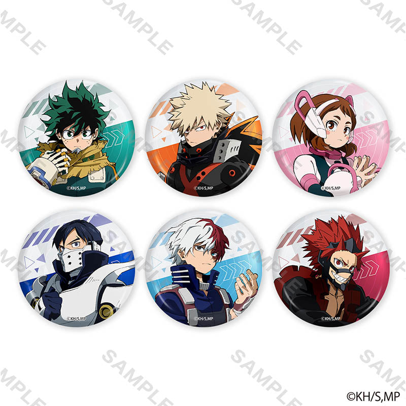 僕のヒーローアカデミア』トレーディング缶バッジ 7期新ビジュアル BOX