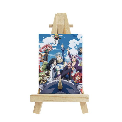 『転生したらスライムだった件』ミニイラストキャンバス/01 キービジュアル【202510再販】