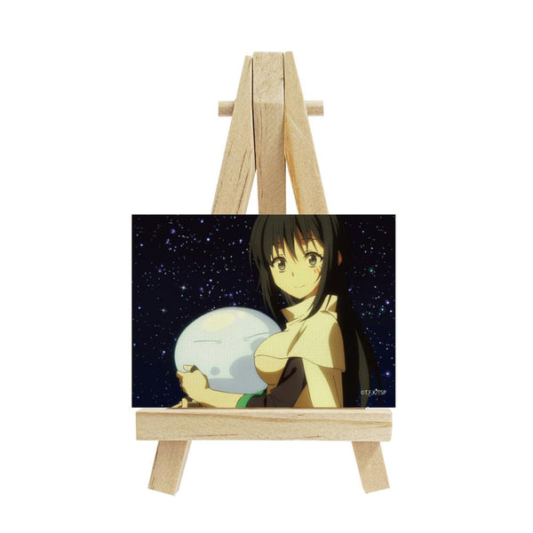 『転生したらスライムだった件』ミニイラストキャンバス/03 シズとリムル【202510再販】