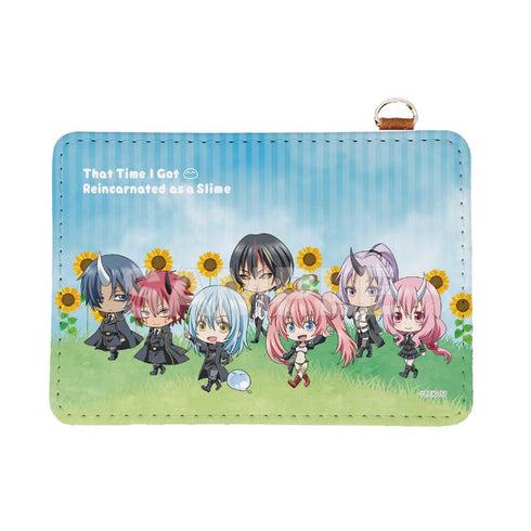 『転生したらスライムだった件』レザーパスケース /01 集合【202510再販】