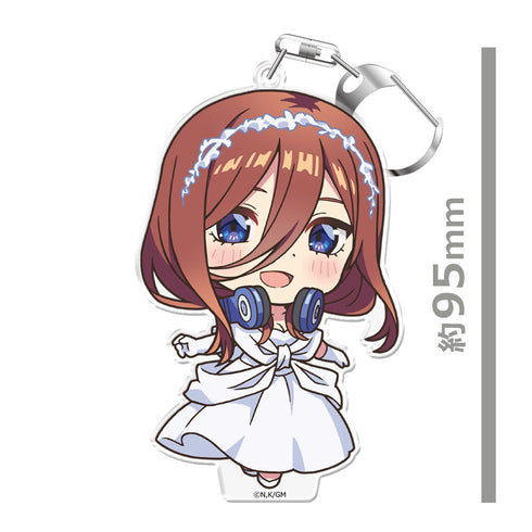 『映画 五等分の花嫁』 ぷにこれ!キーホルダー(スタンド付) 中野三玖
