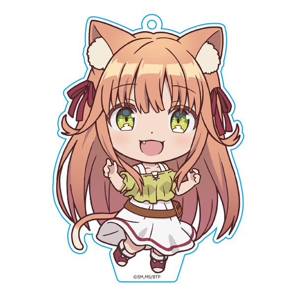 『勇者パーティを追放されたビーストテイマー、最強種の猫耳少女と出会う』ぷにこれ!キーホルダー(スタンド付) カナデ