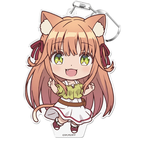 『勇者パーティを追放されたビーストテイマー、最強種の猫耳少女と出会う』ぷにこれ!キーホルダー(スタンド付) カナデ