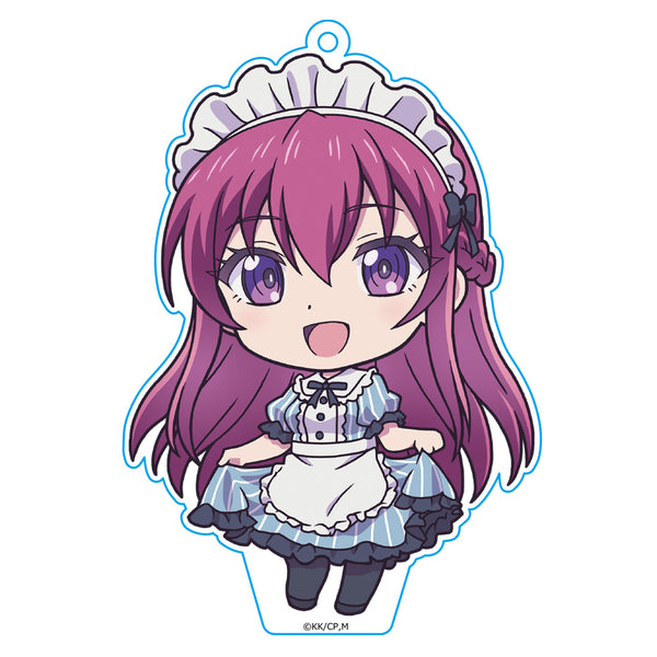 『女神のカフェテラス』ぷにこれ!キーホルダー(スタンド付) 幕澤桜花