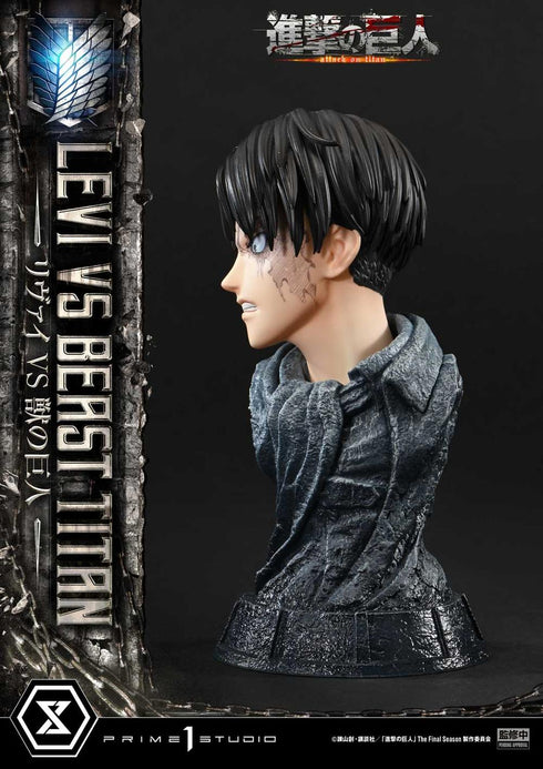 『進撃の巨人』アルティメットプレミアムマスターライン リヴァイ VS 獣の巨人