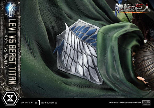 『進撃の巨人』アルティメットプレミアムマスターライン リヴァイ VS 獣の巨人