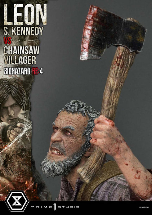 『バイオハザード RE:4』アルティメットプレミアムマスターライン レオン・S・ケネディ VS チェーンソー男