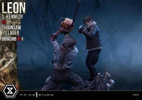 『バイオハザード RE:4』アルティメットプレミアムマスターライン レオン・S・ケネディ VS チェーンソー男