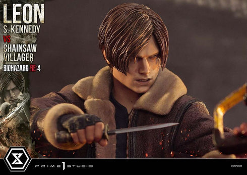 『バイオハザード RE:4』アルティメットプレミアムマスターライン レオン・S・ケネディ VS チェーンソー男