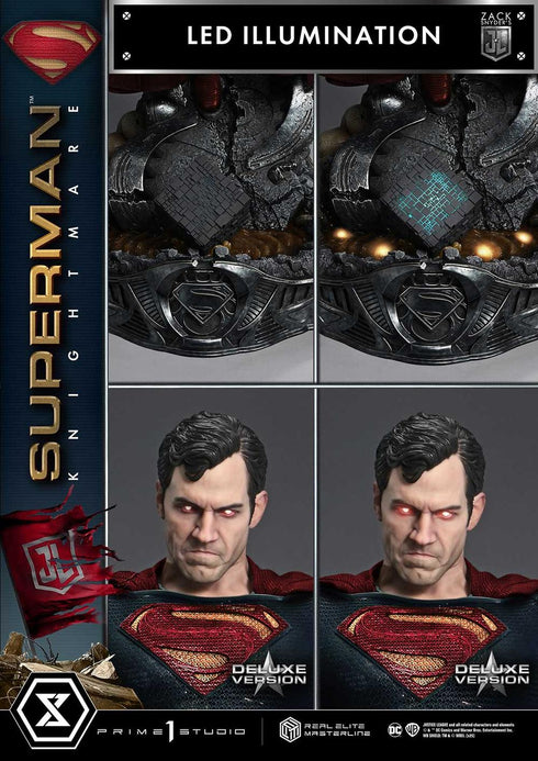 『スーパーマン』リアルエリートマスターライン ジャスティス・リーグ ナイトメアカラーエディション DX版