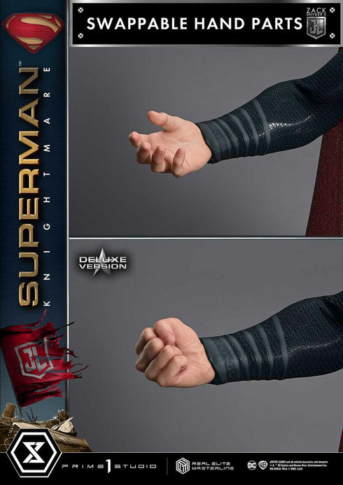 『スーパーマン』リアルエリートマスターライン ジャスティス・リーグ ナイトメアカラーエディション DX版