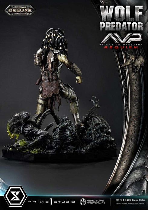 『エイリアンズVS.プレデター』リアルエリートマスターライン ウルフプレデター DX版