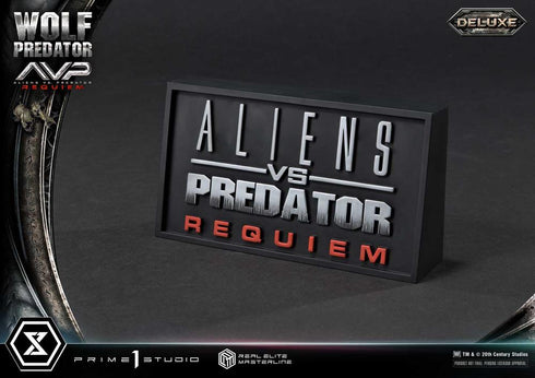 『エイリアンズVS.プレデター』リアルエリートマスターライン ウルフプレデター DX版