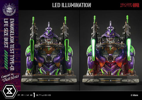 『ヱヴァンゲリヲン新劇場版』ライフサイズバスト 汎用ヒト型決戦兵器 人造人間 エヴァンゲリオン初号機(Concept By Josh Nizzi)