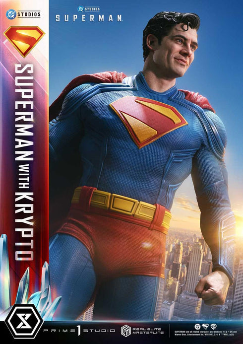『スーパーマン (2025 Film)』リアルエリートマスターライン スーパーマン with クリプト