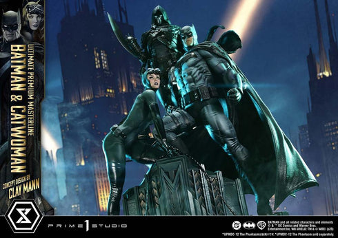 『バットマン(コミック)』アルティメットプレミアムマスターライン バットマン&キャットウーマン(Concept Design by CLAY MANN)
