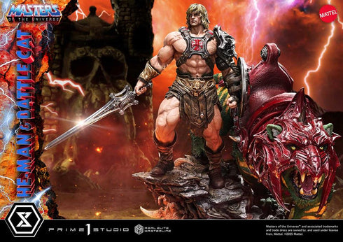 『Masters of the Universe』リアルエリートマスターライン ヒーマン&バトルキャット アルティメット版