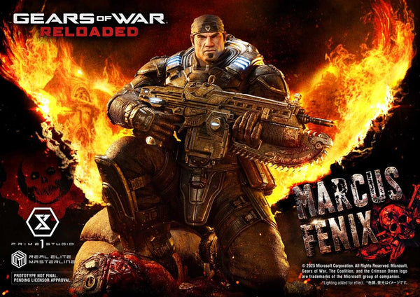 『Gears of War: Reloaded』リアルエリートマスターライン マーカス・フェニックス