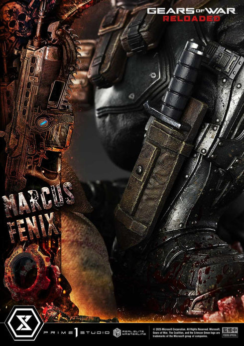 『Gears of War: Reloaded』リアルエリートマスターライン マーカス・フェニックス